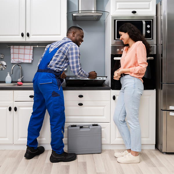 can you provide an estimate for cooktop repair before beginning any work in Franklin County